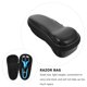 thumbnail image 4 of 1 UNID portátiles a prueba de golpes barba batidor de barba máquina de afeitar eléctrica que lleva la bolsa (negro), 4 of 5