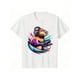 thumbnail image 2 of Camiseta gamer de capibara - Camiseta de algodón para hombre, ideal para amantes de los videojuegos - Regalo único para niños y adolescentes - Estampado gráfico humorístico - Manga corta - Ropa inform, 2 of 5
