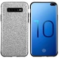 thumbnail image 4 of GSA Slim Glitter Candy Case for Samsung Galaxy S10 Plus (6.4") - Silver, 4 of 4