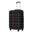 thumbnail image 2 of Haiem Buffalo Plaid Dark Green Luggage Cover,Durable, Washable Suitcase Protector With Anti-Scratch Technology - Keep Your Luggage Looking New X-Large, 2 of 9