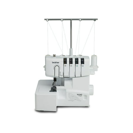 Brother 1634D 3 or 4 Thread Serger with Differential Feed Soft Cover &