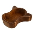thumbnail image 3 of Mixtlocalior Wood Plate Fruit Holder Nuts Bowl Cow Head Shaped Bowl Wood Serving Bowl For Home, 3 of 6