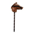 thumbnail image 2 of Accesorios para caballos de palo Strade Fareast Limited Juguete para montar a caballo marrón oscuro, 2 of 8