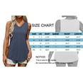 thumbnail image 5 of MOSHU 3 Pack Tank Tops for Women V Neck Sleeveless Women Shirts Flowy Loose Fit Tops Summer Outfits, 5 of 8