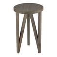 thumbnail image 1 of Cortesi Home Tobin End Table in Solid Wood, Grey, 1 of 2