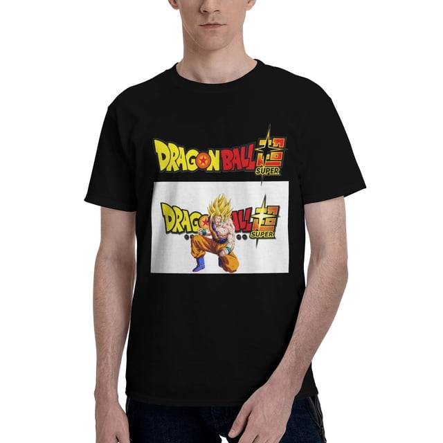 Camiseta de Manga Corta para Hombres DBZ