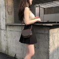 thumbnail image 4 of Falda mini patinadora de cintura alta para mujer, estilo acampanado, plisada, estilo tenis informal, 4 of 5
