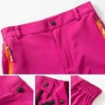 thumbnail image 3 of Boys' Softshell Waterproof Hiking Pants Quick-Dry Lightweight Convertible 2-in-1 Outdoor Pants Detachable Long Shorts, 3 of 9
