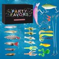 thumbnail image 4 of Calendario de Adviento de Set de Señuelos de Pesca Caja de calendario creativo de cuenta regresiva de aparejos de pesca navideños para niños adultos (YG-1), 4 of 7