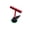 Black, variant on Automotive Dents Removal Suction Cup Puller Vacuum Pumps Featuring Red T Handle for Safe Auto Repair