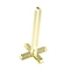 thumbnail image 4 of Portarrollos de papel higiénico de acero inoxidable, toallero, servilletero para mesa de comedor Oro, 4 of 9