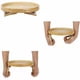 thumbnail image 4 of Bandeja para reposabrazos de sofá Bandeja para reposabrazos de sofá acogedora Bandeja para reposabrazos de sofá de madera Disco de sofá plegable, 4 of 4