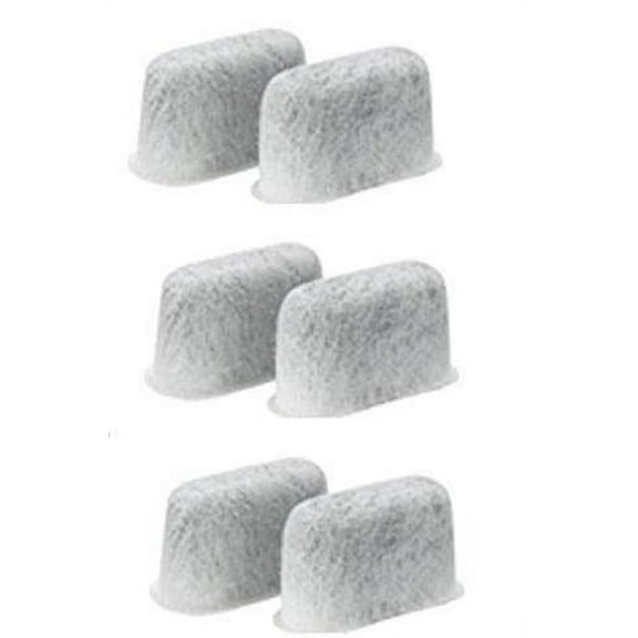 (6) Water Filters For Cuisinart Dgb-650bc Grind & Brew Coffeemaker New