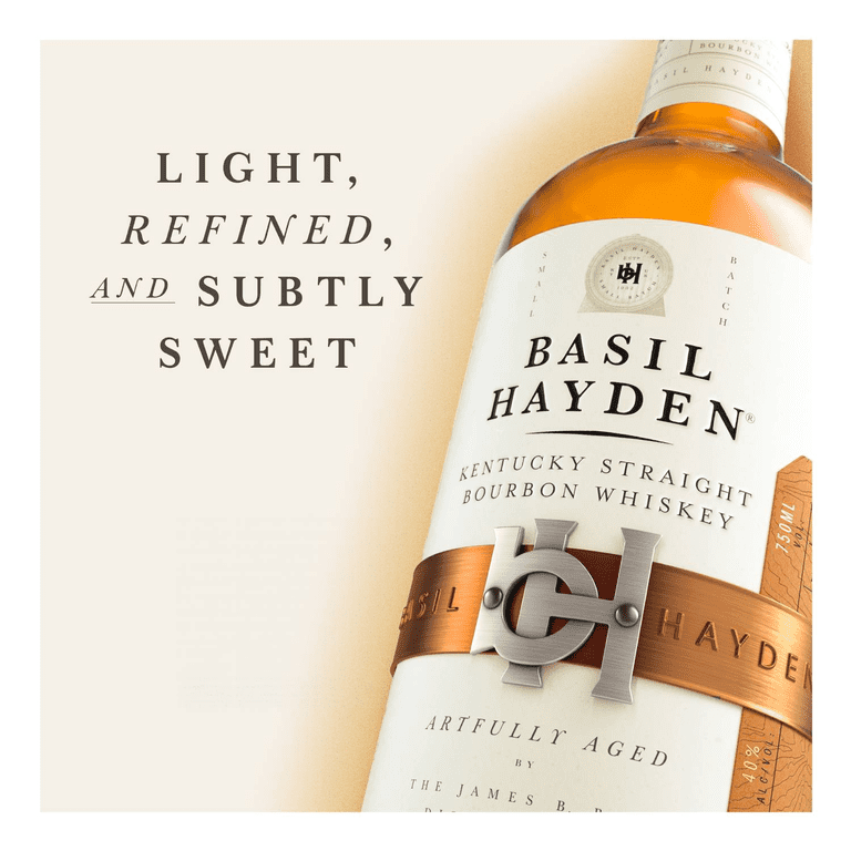 Basil Hayden's, Straight Bourbon, 1.75 L, Carefully Aged - Walmart.com