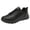 Black_YYX, variant on Fsqjgq Lace Up Mens Shoes Casual Running Shoes for Men with Soft Soles Fashion Sports Sneaker Hiking