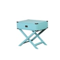 thumbnail image 2 of Peggy X Base Blue Accent Table, 2 of 3