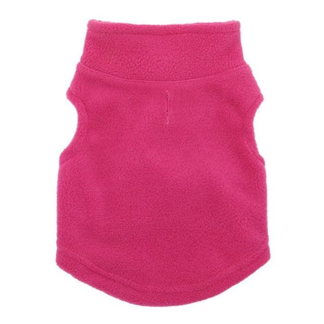 Stretch Fleece Vest Dog Sweater, Warm Pullover Fleece Dog Jacket, Dog