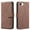 Brown, variant on Allytechgroup Case for iPhone 16e with Credit Card Slot, RFID Blocking PU Leather Slim Stand Wallet Flip Case Shockproof Full Body Cover Bumper for iPhone 16e, Black