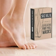 Foot Peel Exfoliating Mask (2 Pairs) for Soft Feet - Exfoliant Gel Peels Away Rough Dry Skin and Callus