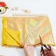 thumbnail image 3 of Tela de 1 yarda de papel metálico dorado, 59 pulgadas de ancho, elástica y brillante, tipo spandex, ideal para confección, disfraces, manualidades, decoración y cosplay., 3 of 9