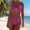 Hot Pink, variant on Women's Chic Bikini Sets Two Piece Bathing Suits Leopard Ombre Bandeau Swimsuits Push Up Metal Ring Swimwear Chic Summer Vacation Poolside Resort Beachwear Outfits Light Blue M