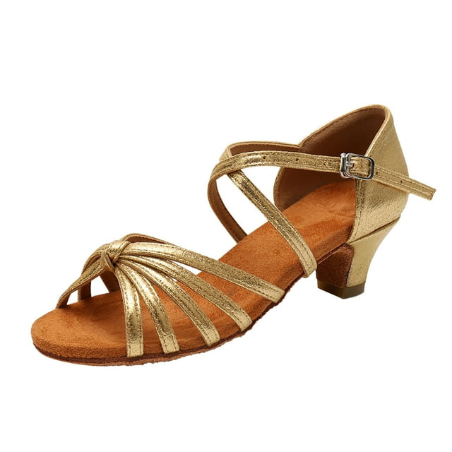 Chaussures de Danse Latine Confortables pour Femmes Semelle Non Souple à la Mode pour Performance et Style Élégants