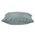 thumbnail image 6 of Parkland Collection Cristal Transitional Quilted Gray/Sea Foam Throw Pillow, 6 of 7
