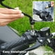 thumbnail image 4 of Cubierto de mango de motocicleta Protectores de manos para bicicleta eléctrica, protectores de manos para motocicleta, Protector Universal para manillar, parabrisas a prueba de viento y lluvia, 4 of 8