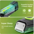 thumbnail image 4 of Rechargeable Men’s Vacuum Beard Trimmer – 20 Length Settings for Facial Hair, Mustache, and Sideburns, 4 of 6