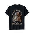 thumbnail image 1 of [100% algodón] Camiseta negra "Encuentra a alguien que cultive flores en las partes más oscuras de ti", 1 of 7
