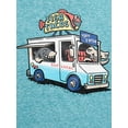 thumbnail image 2 of 365 Kids Boys Short Sleeve Graphic Heathered T-Shirt, Sizes 4-10, 2 of 4