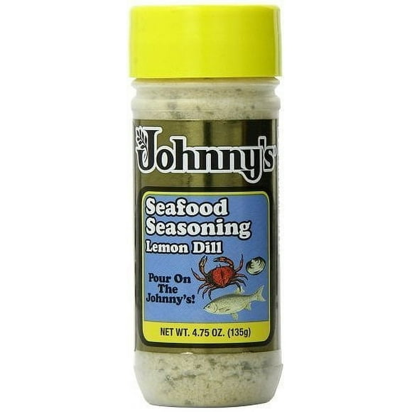 Johnny's Lemon Dill (Original Seafood Seasoning) 4.75oz bottle H1