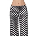 thumbnail image 4 of White Mark Women's Border Print Palazzo Pants, 4 of 4
