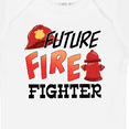 thumbnail image 4 of Inktastic Future Fire Fighter Boys or Girls Baby Bodysuit, 4 of 5