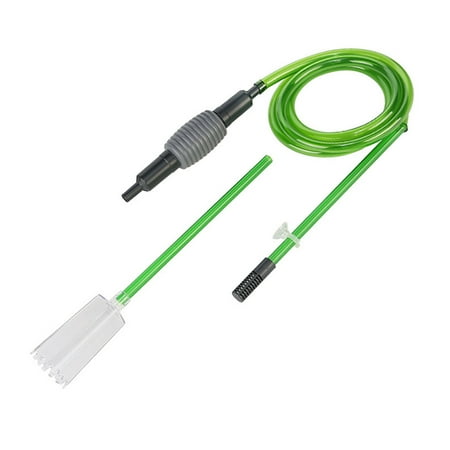 

OOKWE Aquarium/Fish Tank Siphon and Gravel Cleaner Semi-automatic Water Change Hand Syphon Pump Set Drain and Change Kit