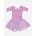 thumbnail image 4 of Falda de manga corta Leotard Leveret para niñas, 4 of 5