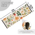 thumbnail image 5 of Yayeee Runner Rug for Bedroom 2'x6' Machine Washable Hallway Non Slip Mat, Leaves Pattern, 5 of 8