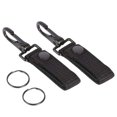 thumbnail image 1 of Duty Belt Keepers with Key Holder, Belt Clip Keychain Organizer with Snap, Nylon 2pcs, 1 of 8