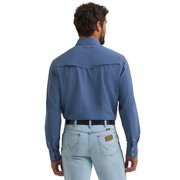 Wrangler Mens ATG Vintage Indigo Shirt