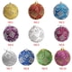 thumbnail image 5 of Toystoory 1 Uds. Bola de Navidad con cuentas de purpurina colgantes de árbol de Navidad decoración navideña para el hogar 2022 Feliz Año Nuevo Naviidad Kits de decoración para fiestas Blanco Toystoory JR1019-05, 5 of 6