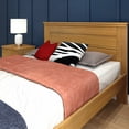 thumbnail image 5 of K/D Queen Bed Panel 7 slats w/ metal support bar, Pecan, 5 of 9