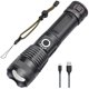 thumbnail image 1 of Ultra Powerful LED Flashlight 5000 Lumens Rechargeable, USB Tactical Extremely Bright Flashlight, 5 Modes Zoomable Powerful Flashlight Camping Emergen, 1 of 4