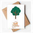 thumbnail image 1 of Flourish Tree Cartes de Remerciement Dessin Animé Enveloppes Note Vierge, 1 of 3