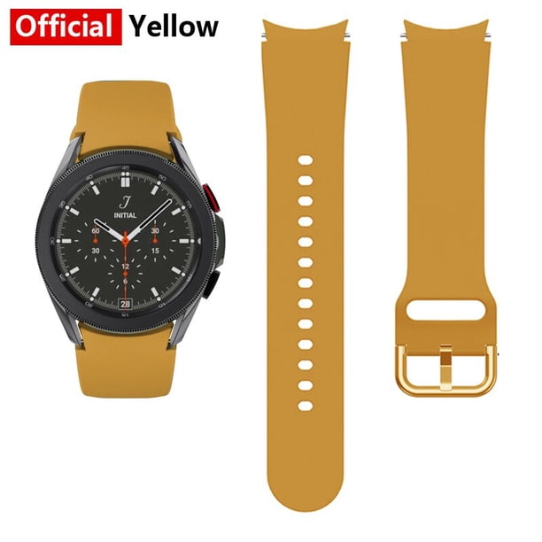 Correa de silicona para Samsung Galaxy Watch 5/4 44mm 40mm Galaxy4 classic 46mm 42mm Sport Watchband pulsera Galaxy Watch 5 pro 45mm Dengxun unisex