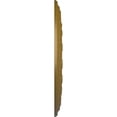 thumbnail image 4 of Ekena Millwork 15 3/8"OD x 3 5/8"ID x 1"P Dublin Ceiling Medallion (Fits Canopies up to 8 1/4"), Hand-Painted Gold, 4 of 6