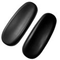 thumbnail image 1 of RENACLIPY 1Par Protector De Reposabrazos Para Oficina Universal En PU Negro, 1 of 8