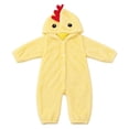 thumbnail image 2 of Baby Girls Animal Outfit Long Sleeve Zipper Hooded Romper Toddler Chicken Kids Christmas Outfits Fall Clothes Size 0-24 Months, 2 of 8