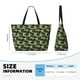 thumbnail image 4 of Fotbe Camouflage Dinosaur Bolsa de Viaje para Playa - Resistente al Agua, Bolsa Tote de Gran Capacidad y Ligera con 7 Bolsillos para Mujeres y Hombres, 4 of 7