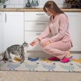 thumbnail image 3 of Light Gray Chicken Pattern Kitchen Rugs Sets Of 2,Anti Fatigue Kitchen Mat Rugs Non Slip Washable,Decorative Kitchen Floor Mats for Kitchen,Sink,Laundry,17"x30"+17"x47", 3 of 7