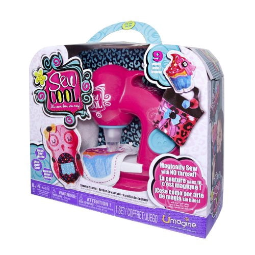Sew Cool - Sewing Studio Sewing Machine With 9 Projects, Red
